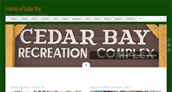 Desktop Screenshot of cedarbay.org